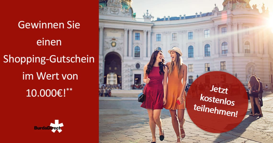 Burda Shopping Gutschein Gewinnspiel
