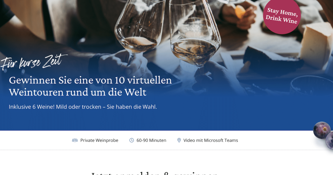Pieroth Gewinnspiel