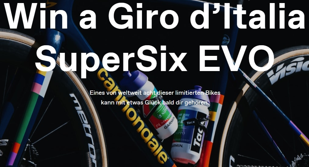 Cannondale Gewinnspiel