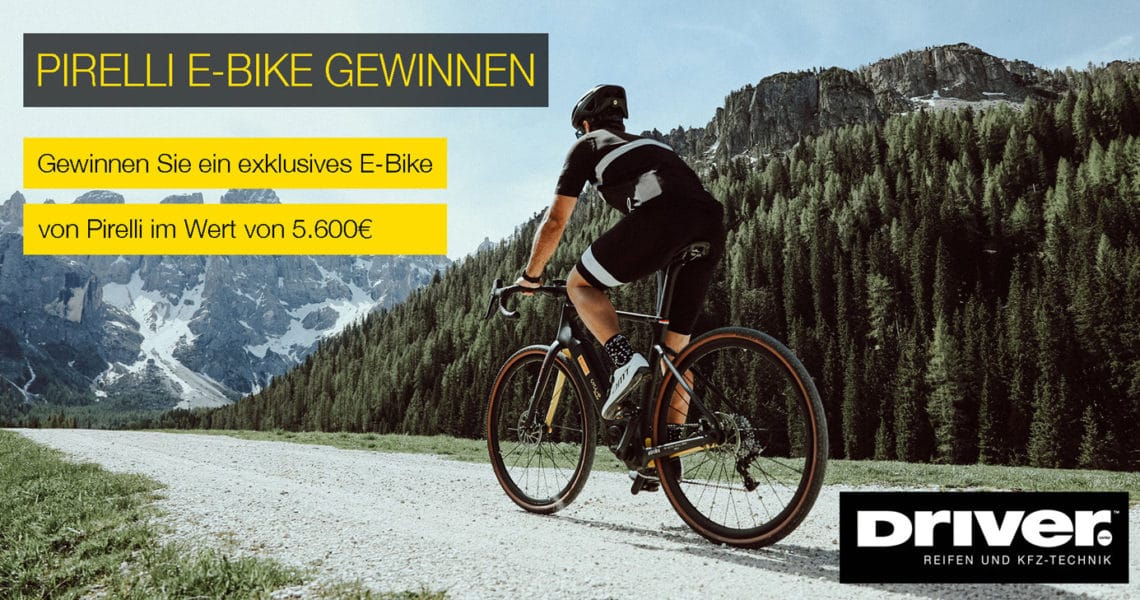 PIRELLI GRAVEL E-BIKE Gewinnspiel