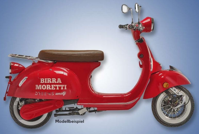 Amalfi Dreems E-Roller Gewinnspiel