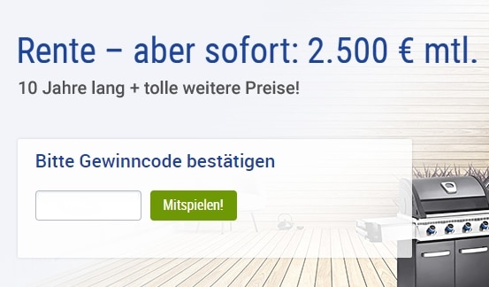 GMX Gewinnspiel