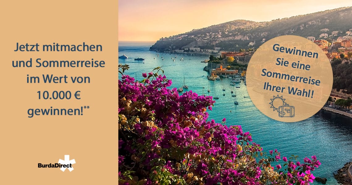 Sommerreise Gewinnspiel