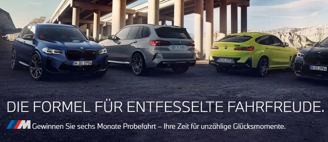 BMW Gewinnspiel M3
