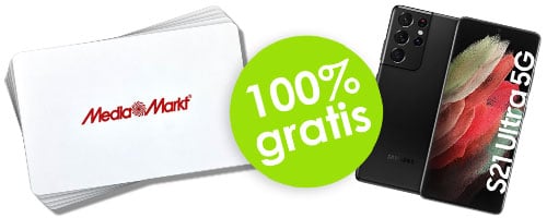 Samsung Galaxy S21 Ultra 5G Gewinnspiel