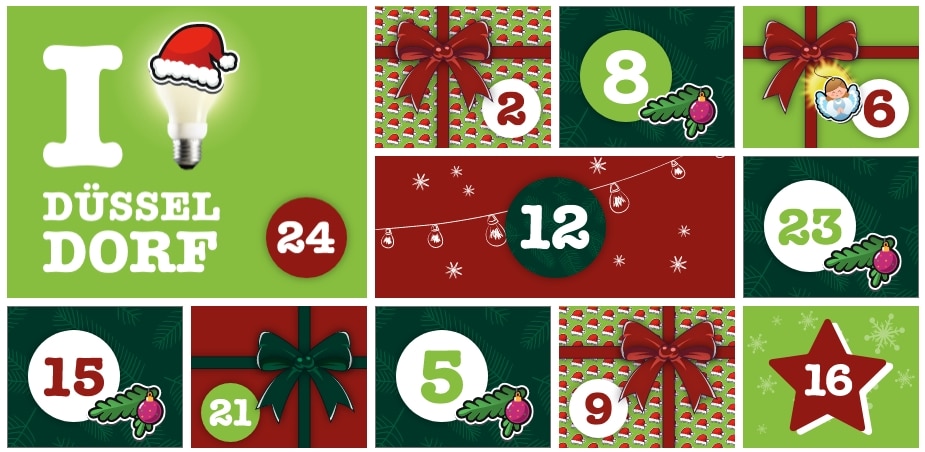 stadwerke düsseldorf adventskalender Gewinnspiel