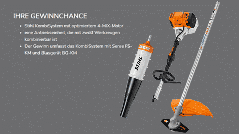 Stihl KombiSystem gewinnspiel
