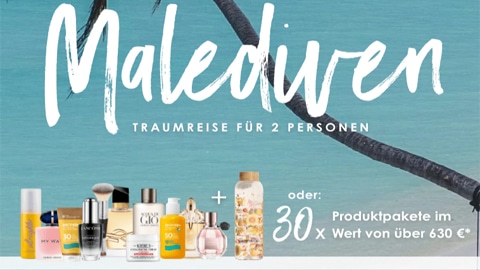 malediven Gewinnspiel