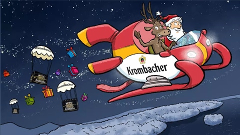 krombacher schlittenfahrt gewinnspiel