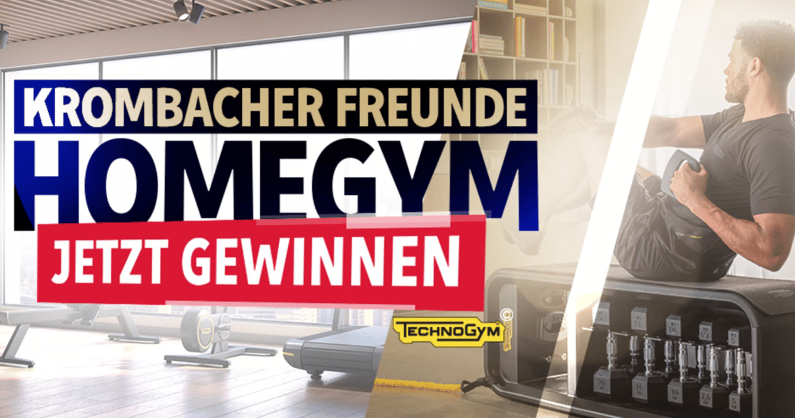 Krombacher Gewinnspiel homegym