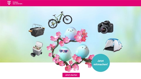 Deutsche Telekom Frühjahrs Gewinnspiele