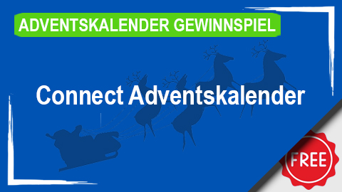 Connect Adventskalender Gewinnspiel