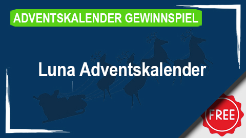 Luna Adventskalender Gewinnspiel