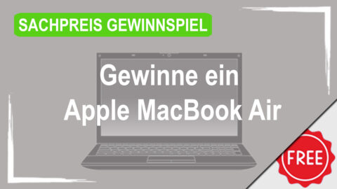 Gewinne ein Apple MacBook Air mit homeplaza
