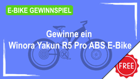 Mit Hugendubel ein Winora Yakun R5 Pro ABS E-Bike gewinnen