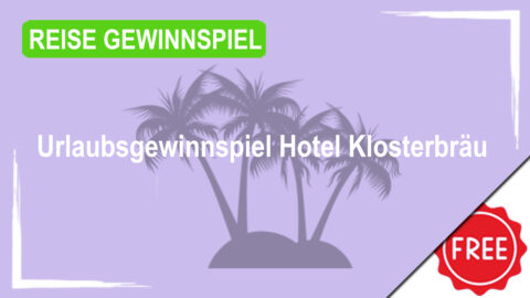 Mit fressnapf 3 Nächte im Hotel Klosterbräu gewinnen