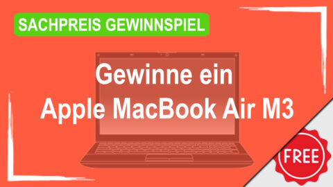 Gewinne mit notebooksbilliger.de ein Apple MacBook Air M3