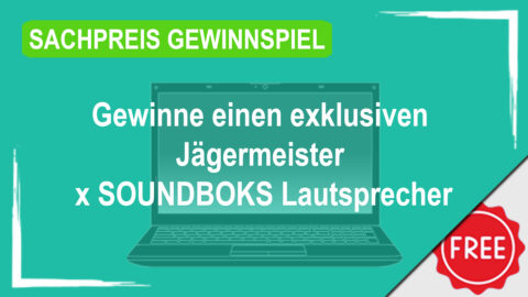 Gewinne einen exklusiven Jägermeister x SOUNDBOKS Lautsprecher