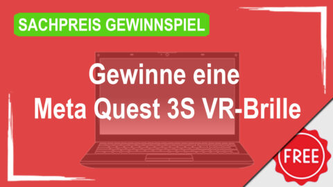 Gewinne eine Meta Quest 3S VR-Brille