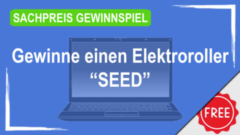 Mit DRIVER einen Elektroroller“SEED” gewinnen