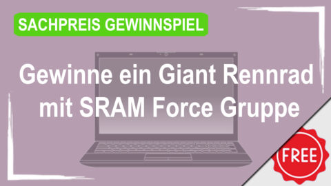 Gewinne mit BIKE24 ein Giant Rennrad mit SRAM Force Gruppe