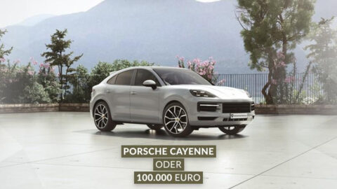 Das Porsche Cayenne Coupé Gewinnspiel von GewinnArena