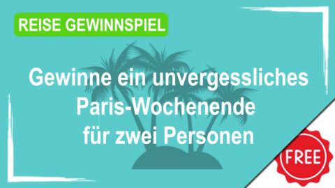 Gewinne ein unvergessliches Paris-Wochenende für zwei Personen