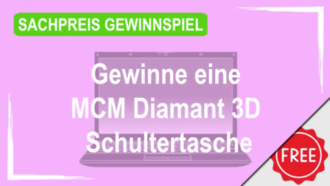 Gewinne die einzigartige MCM Diamant 3D Schultertasche