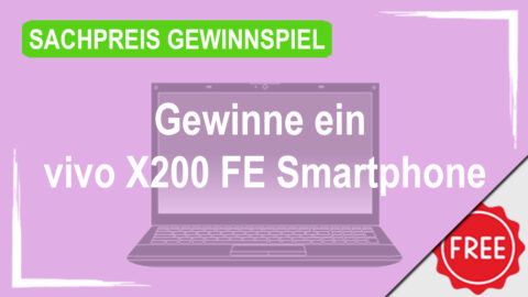 Gewinne mit Signature und Vivo das vivo X200 FE Smartphone