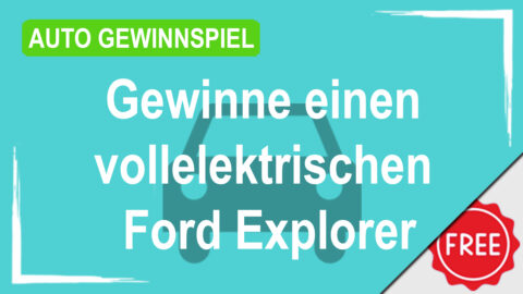 100 Jahre Ford Deutschland! Gewinne einen vollelektrischen Ford Explorer