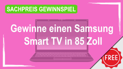 Mit pyroland einen Samsung Smart TV in 85 Zoll gewinnen