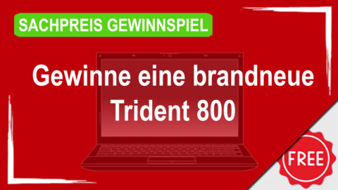 Gewinne eine brandneue Trident 800 in Carnival Red