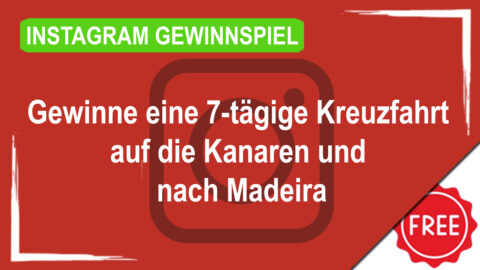 Instagram Gewinnspiel Kreuzfahrt Kanaren
